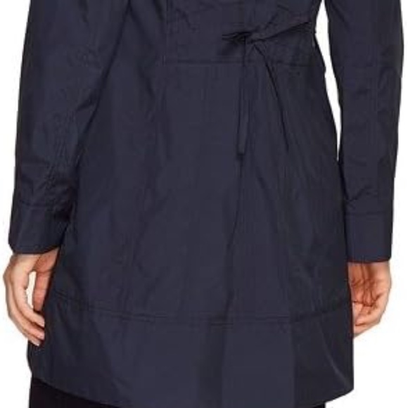 Cole Haan Women’s Rain Jacket in Indigo Sz L EUC - Picture 6 of 10